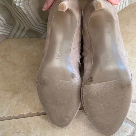 Taupe Ankle Boots - Picture 6 of 7